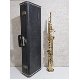 Sax Soprano Yamaha Yss 61 Dourado