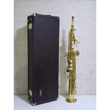 Sax Soprano Yamaha Yss 675 Dourado