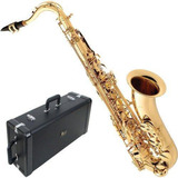 Sax Tenor Eagle St503 Laqueado Dourado