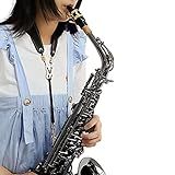 Saxofone Alça De Pescoço Preta Para