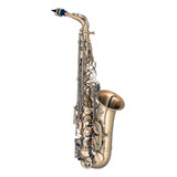 Saxofone Alto Eagle Em Mib Sa500vg Vintage C  Case Cor Dourado