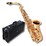 Saxofone Alto Eagle Sa 501 Laqueado Mib Sa501