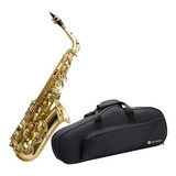 Saxofone Alto Eb Harmonics Has 200l Laqueado Soft Case
