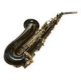 Saxofone Alto Fontai Laqueado Com Chaves