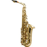 Saxofone Alto Laqueado Harmonics Latão Amarelo