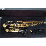 Saxofone Alto Weril Spectra 1 A931 Black dourado Com Case