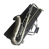 Saxofone Instrumentos Saxofone Tenor Preto Fosco