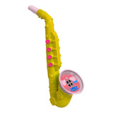 Saxofone Peppa Instrumento Musical Brinquedo Infantilcandide
