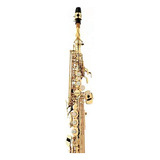 Saxofone Reto Sax Soprano Eagle Sp502 Bb Sib C Estojo