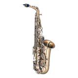 Saxofone Sax Alto Eagle Sa 500 Vg Vintage Em Mib Com Case