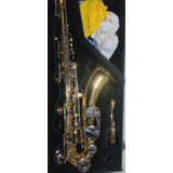 Saxofone Sax Tenor Yamaha Yts 26id Laqueado Chaves Niquelado