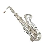 Saxofone Saxofone Tenor Prateado Laca Profissional
