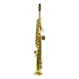 Saxofone Soprano Ss 200 Laqueado Dourado Com Case New York