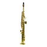 Saxofone Soprano Ss 200 Laqueado Dourado Com Case New York