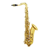 Saxofone Tenor Amw Custom Sib Bemol Bb Laqueado C Estojo Cor Dourado