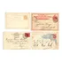 Sc5035 Brasil 1880/1907 4 Bilhetes Postais Raridade