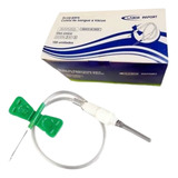 Scalp Coleta Sangue A Vácuo 21g Verde 100un Labor Import