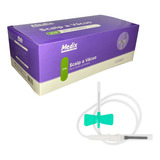 Scalp Para Coleta De Sangue A Vacuo 21g Verde C 50un