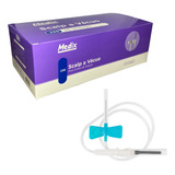 Scalp Para Coleta De Sangue A Vacuo 23g Azul C 50un