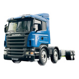 Scania Bitruck Welly No Chassi Escala