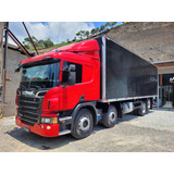 Scania P310 2017 8x2 Bitruck Baú Seco 9 20 Mts