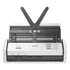 Scanner Brother Ads 1350w Portátil Wi fi Cor Preto branco
