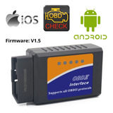 Scanner Obd2 Elm327 Automotivo Ios Android Interface V1 5