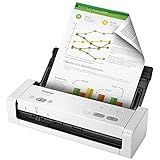 Scanner Portátil Brother Ads 1250w Adf Com 20 Folhas 25 Ppm Wi Fi