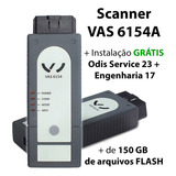 Scanner Vas6154a Instalação Odis Service + Engenharia+ Flash