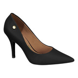 Scarpin Feminino Sapato Salto Alto Bico Fino Básico Vizzano
