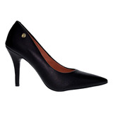 Scarpin Feminino Sapato Salto Alto Bico Fino Básico Vizzano