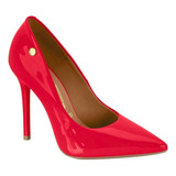 Scarpin Feminino Sapato Salto Alto Bico Fino Básico Vizzano