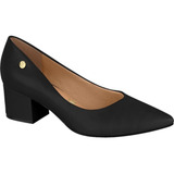 Scarpin Feminino Vizzano Salto Médio Bloco Grosso 1220315