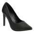 Scarpin Libela Salto Alto Bico Fino Preto Confort