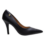 Scarpin Social Feminino Vizzano Linha Basica Salto Medio