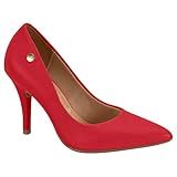 Scarpin Vizzano Clássico Feminino Vermelho 36