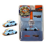 Schuco Volkswagen Fusca Tarmac Azul Escala 1 64 6 3cm