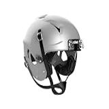 Schutt Capacete De Futebol Juvenil Sports Vengeance A11 Máscara Facial Não Incluída Prata Metálico Médio
