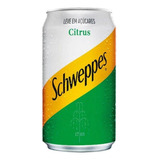 Schweppes Citrus Menos Acúcar Lata 350ml Com 6 Unidades