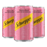 Schweppes Tônica Rose Fardo 6 Latas De 220ml Cada