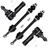 SCITOO Conjunto De Kit De Suspensão De 4 Peças Para Dodge Ram 1500 Para Ram 1500 Extremidade Da Haste De Direção Externa Dianteira Barra Oscilante