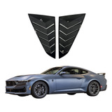 Scoop Window Louver Traseiro New Ford Mustang Gt black piano