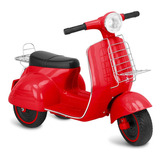Scooter Banderetta Vermelha Eletrica