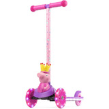Scooter Peppa Pig Kick Para Crianças Scooter Leve De 3 Rod