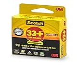 Scotch 3M Fita Isolante 33 Preto 19mm X 10M