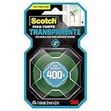 Scotch 3M Fixa Forte Fita Dupla Face Transparente 12mm X 2m