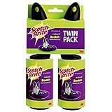 Scotch Brite Rolo De Pelos E Fiapos Para Animais De Estimação 56 Folhas 2 Unidades
