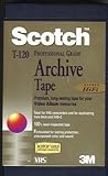 Scotch T 120 Fita De Vídeo Profissional VHS Hi Fi