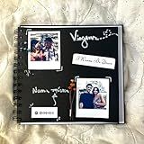Scrapbook Álbum De Fotos Preto 20 Folhas 40 Páginas