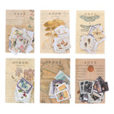 Scrapbook Stamp Pocket, Adesivos Decorativos, Foto, 6 Conjun